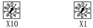 PROFIBUS-DP slave address setting