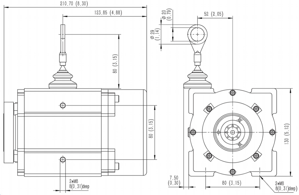 5 m, 10 m Industrial Draw-Wire Displacement Sensors SALS130-J05M/J10M-SIVIDI